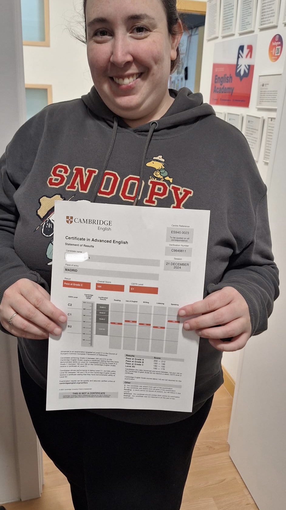 First, Advanced y Proficiency